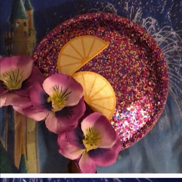 Disney Disney Parks EPCOT Flower & Garden Violet lemonade Purple Glitter EARS main image 7